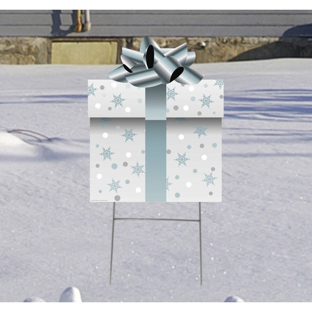 The Holiday Aisle® Present Garden Stake & Reviews | Wayfair